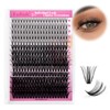 Individual Lashes 300pcs 20D+40D+50D Mixed Lash Clusters D Curl Cluster