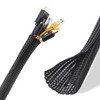 Menetop Cable Storage Sleeve Length about 10M Diameter 13mm Black