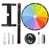 Voilamart 12 Inch Spinning Wheel for Prizes，12 Slots Tabletop Spinning