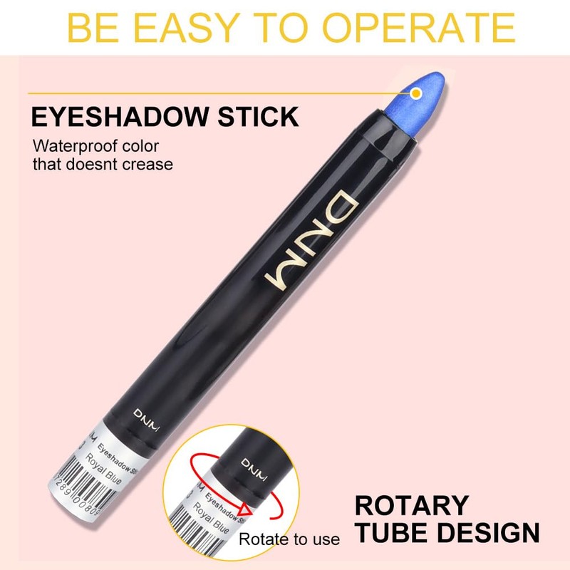 evpct 8Pcs Cream Eye Shadow Brightener Sticks Set for Eyes,