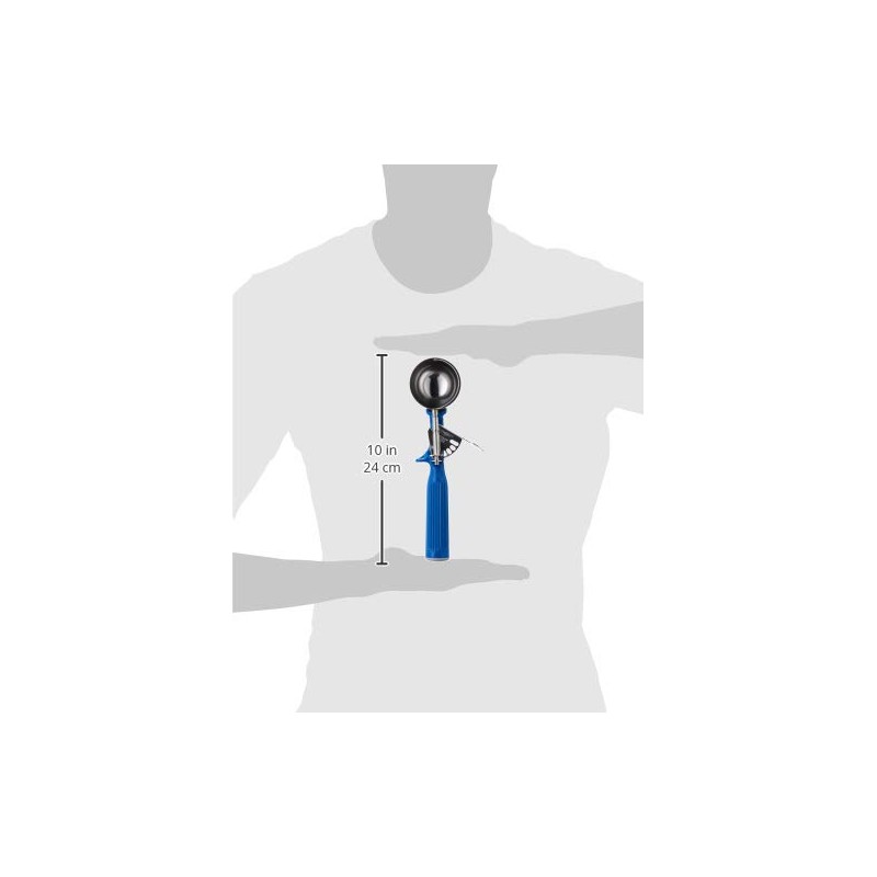 Vollrath 2 oz Stainless Steel Disher - Size 16,Dark Blue