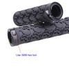 2 Pcs Bike Handlebar Grips Skull Style Bicycle Grips Soft