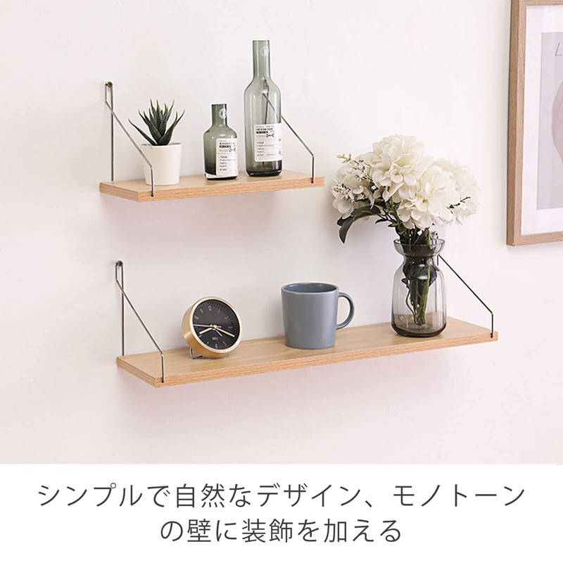 WXVOVXW Wall Shelf No Scratch Wall Shelf Open Shelf Wall