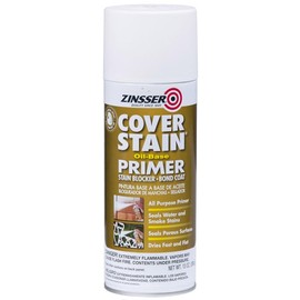 6 Pack of 13 oz Zinsser 03608 White Zinsser, Cover-Stain Oil-Based Stain Blocker