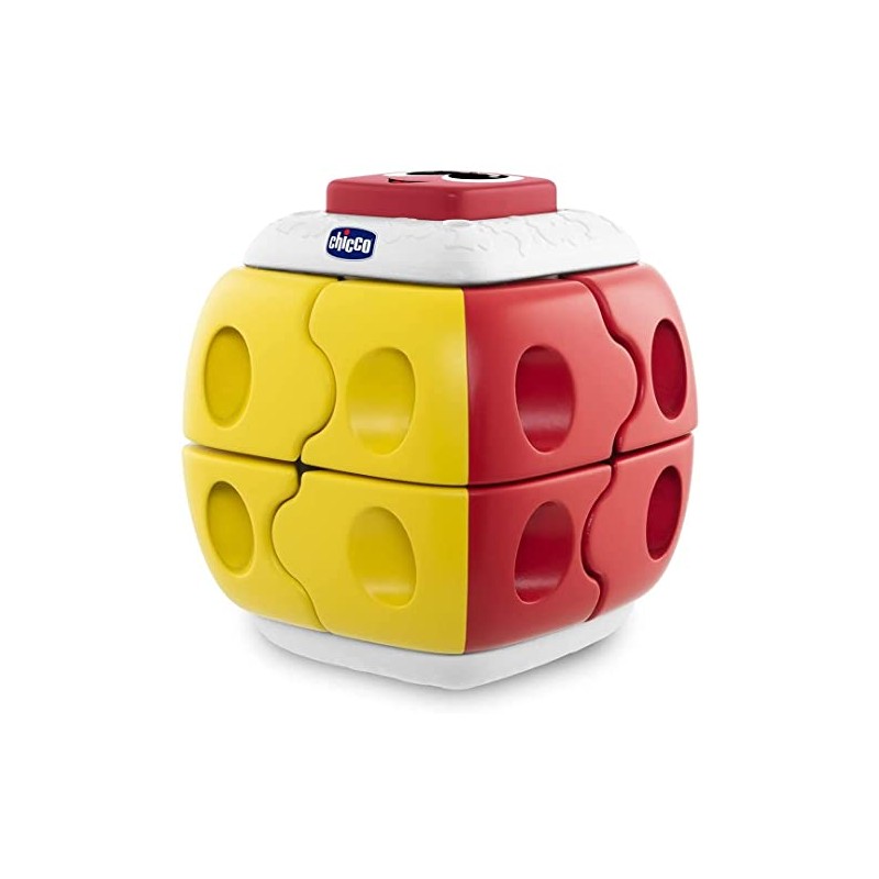 Chicco 2 in 1 Q-Bricks Plastic Cube Modular Toy Promotes