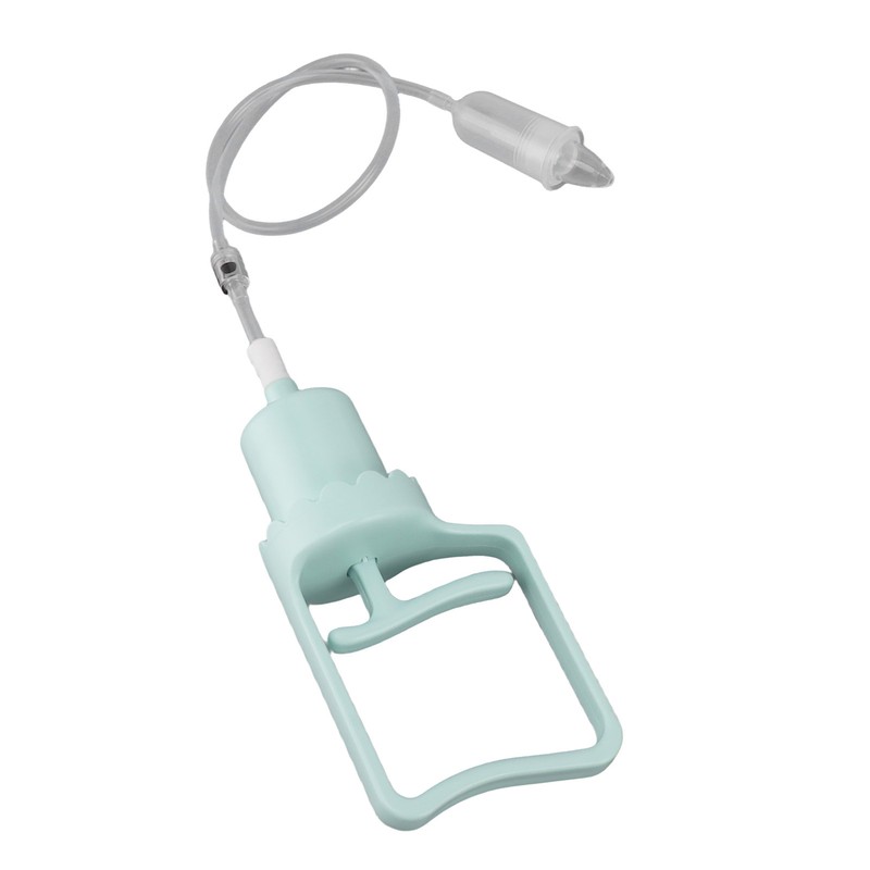 Baby Nose Aspirator Hand Puller Nose Sucker Manual Soft Silicone
