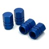 COTRAX Aluminum Air Valve Cap Set of 4 Tire Wheel
