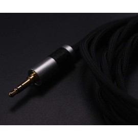 KK CABLE PR-T HIFI 3.5mm Male to 2 x 3.5mm Version Upgrade Cable Replacement Cable for Hifiman HE-4xx, Arya SE, HE 6SE, Ananda, Monoprice M1070, Beyerdynamic T1 and More PR-T (1.5M)
