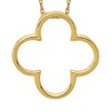IceCarats 14K Solid Yellow Gold Floating Chain Slide Pendant Necklace