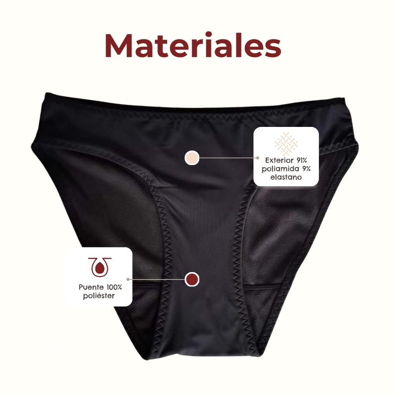 Luna Segura - Traje de Baño Absorbente para Periodo -