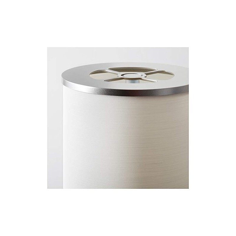 IKEA Vidja Standing Floor Lamp And 6 Bulbs; Round White