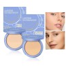Base Maquillaje Polvo Compacto Fijador Mate 2 Unidades