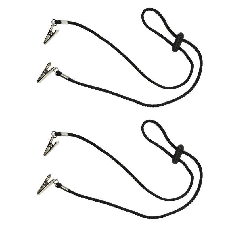 Perfk 2 Pcs Napkin Clips Napkin Holder for Adults Bib