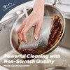 Orighty Multipurpose Wire Dishwashing Rag 12 Pcs, Upgraded Double-Layer Non-Scratch