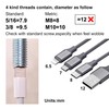 Skuehod 5 inch Metal Bed Legs Replacement for Adjustable Bed