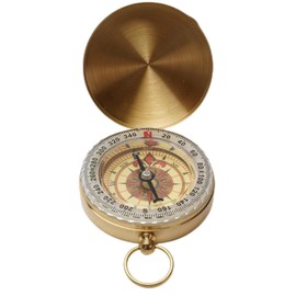 Pocket Compass,Portable Pocket Watch Compass,Classic Pocket Compass for Adult for Comping,Hiking, Mountaineering and Other Outdoor Activities