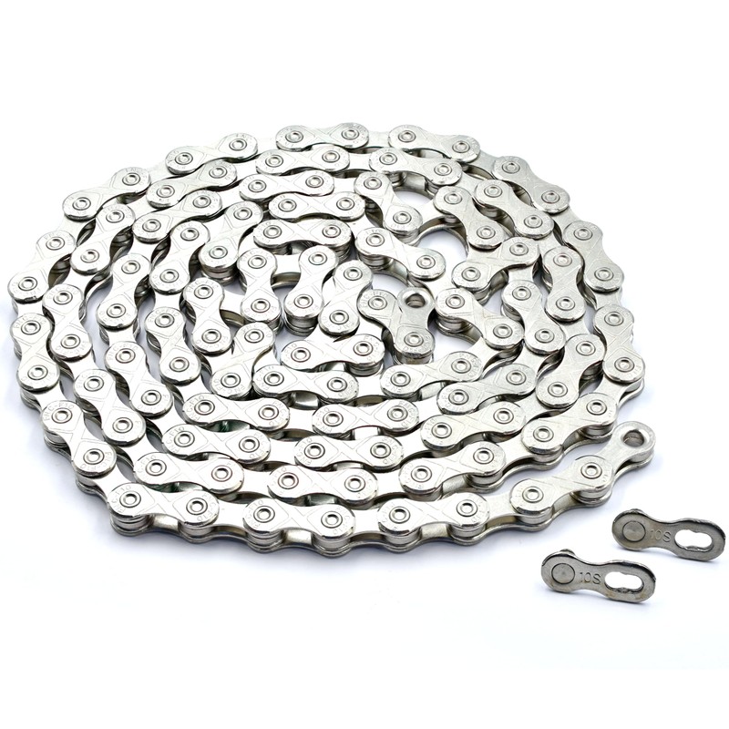myBESTbike Bicycle Chain with Quick Connections, Powerful Bicycle Chain, 116