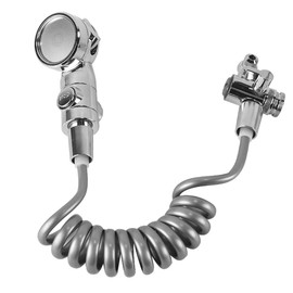 Alnicov Sink Faucet Sprayer Attachment Set, Kitchen Bathroom Pet Bathing External Showerhead Set with 2m Hose and G1/2 / M22 / M24 (Faucet Not Included)