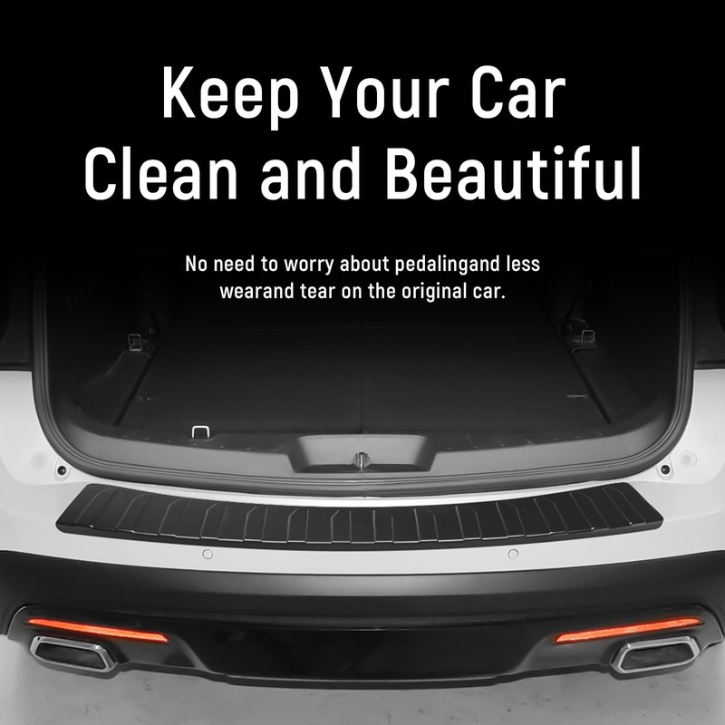 ZZEQYG Bumper Protector ABS Material for Ford Explorer 2011 2012