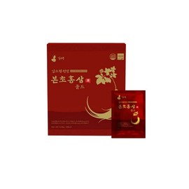 김소형원방 본초홍삼골드 70g x 30포 면역력 증진과 체력 회복 그리고 활력을 동시에 Kim So-Hyung Herbal Red Ginseng Gold 70g x 30 Pouches - Boosts Immunity, Recovers Stamina, and Increases Vitality Simultaneously