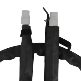 6.3ft CPAP Hose Cover for ResMed ClimatelineAir AirSense 10 & 11, Waterproof CPAP Hose Cover, Double-Sided Wrap Full Zipper,Universal Heated Tubing Protection and Prevent Condensation Cover