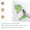 Betorcy Small Magnetic Dry Erase Board Sheet for Fridge, 8"x12"