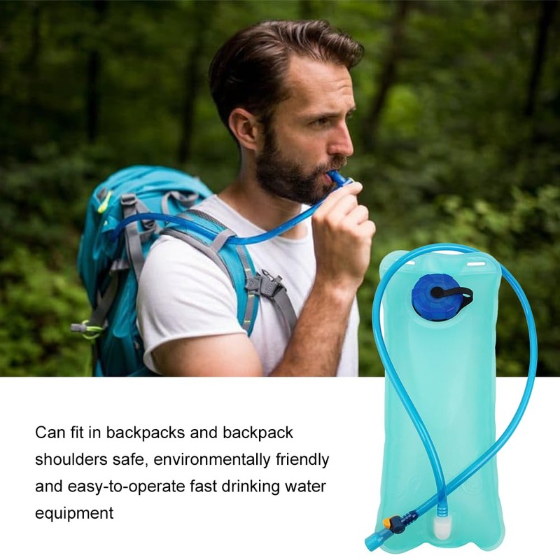Hydration Bladder with Hose, 2 L Hydration Bladder, Water Bladder