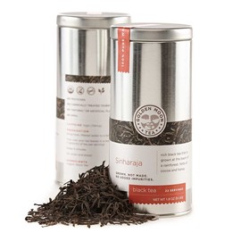 Golden Moon Tea Sinharaja Ceylon Black Tea - Loose Leaf, Non-GMO - Travel Tin (22 Servings)