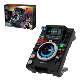 PANTASY DJ Turntable Building Set with Bluetooth Music Playback