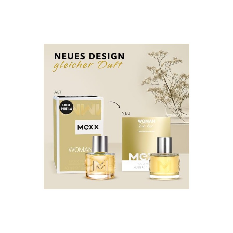 MEXX WOMAN Eau de Parfum, blumig-frischer Duft f√ºr die moderne,