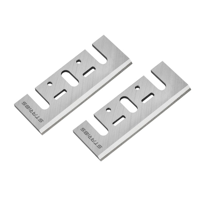 STARIBS 3-1/4" TCT Planer Blades, Tungsten Carbide Replacement Knives for