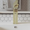 Voltaire Single Hole, Single-Handle, Bathroom Faucet in Brushed Gold