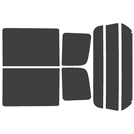 Velocity DA64W Car Film Rear Set for Every Wagon High Roof Standard Roof Light Smoke