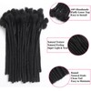 Loc Extension Human Hair 0.8cm Width 8inch 20 Strands 100%