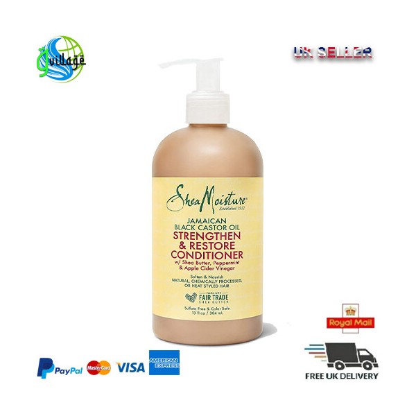 Shea Moisture Jamaican Black Castor Oil Strengthen Grow and Restore