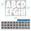 Bemeol Letter Stickers 351 Pieces 4 Inch Bulletin Board Letters