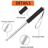 8.2ft Telescopic Flag Pole,Stainless Steel Handheld Portable Extendable Retractable Flagpole