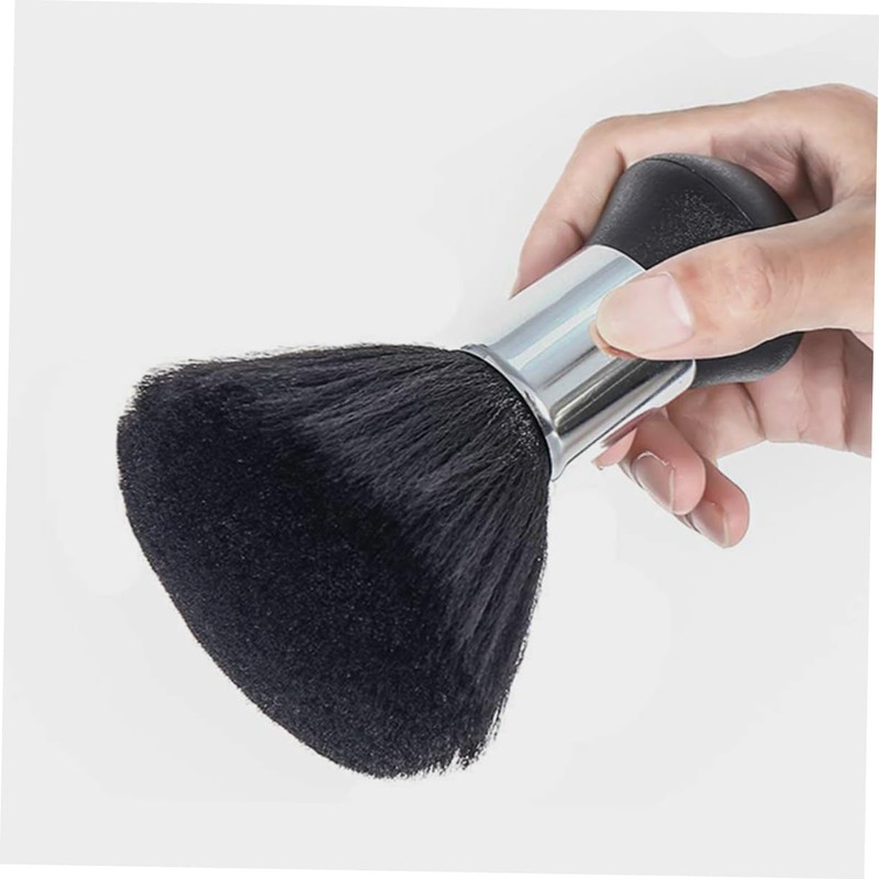 Baluue 1set Barber Supplies Kit Hairdressing Cape Brush Neck Duster