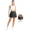 icyzone Pleated Athletic Skirts for Women, High Waist Golf Tennis
