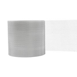 VPABES Gutter Guard Mesh Roll, 6 Inch x 100 Feet Leaf Guards for Gutters, Aluminum Leaf Filter Gutter Protection Roll, Gutter Covers Screen, Rain Gutter Leaf Guards, Gutter Mesh