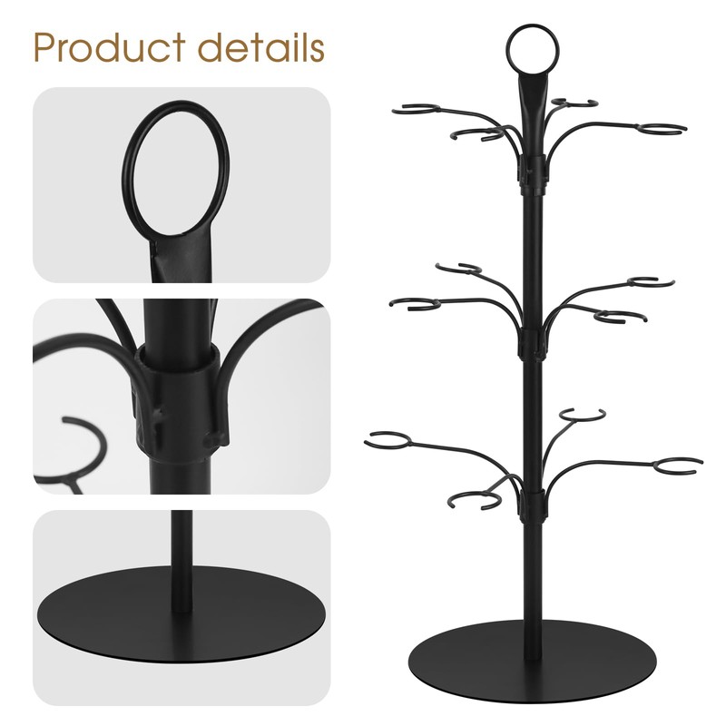 ALIMOTA Cocktail Tree Stand for Drinks Champagne Tower Wine Glasses