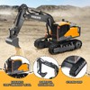 DOUBLE E Volvo RC Excavator Remote Control Excavator Toy for