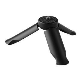 Lotsdonxia Stable Mini Tripod Stand, Portable Desktop Tabletop Mount, Compact Vlogging Accessory for Selfie Sticks & Cameras (Black)