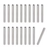 sourcing map 20 Pieces 2.5 x 25 mm Dowel Pins