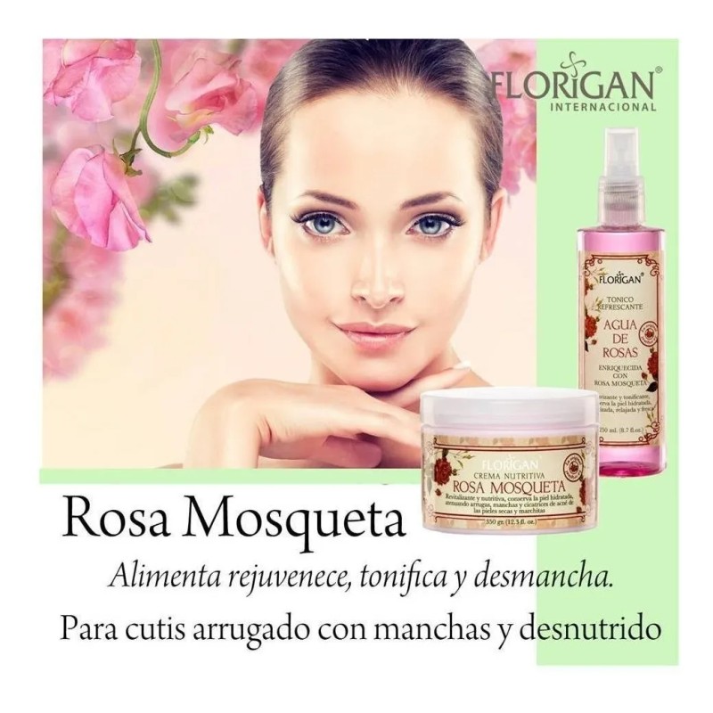 Tonico Refrescante Agua De Rosas Normal Día/noche