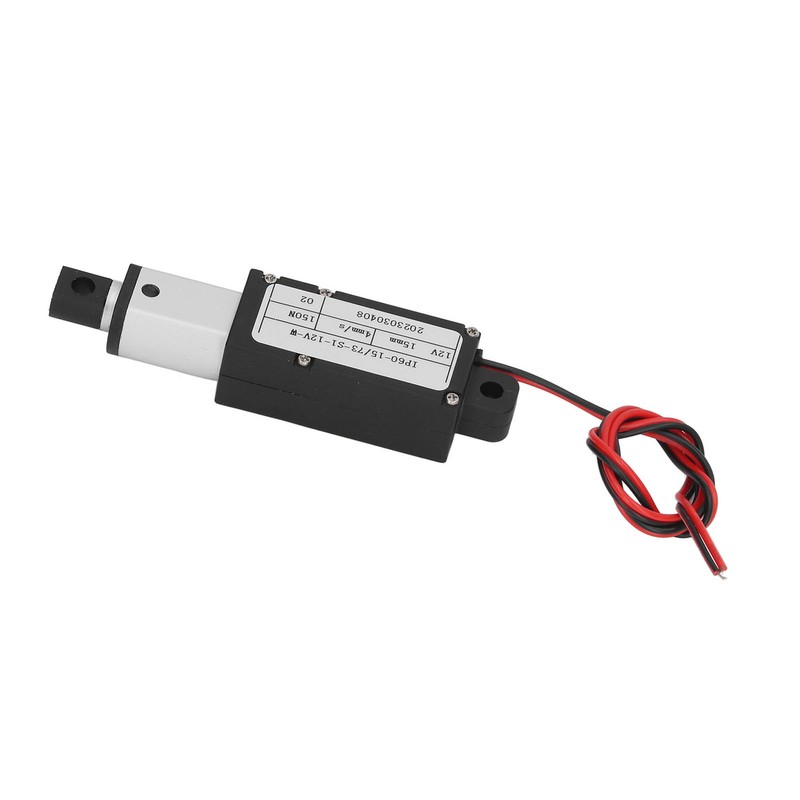 Electric Micro Linear Actuator 150N Aluminum Alloy 15mm Stroke Mini
