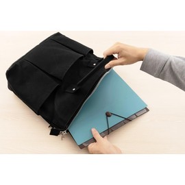 Nakabayashi DF-A411E-B Bag-In File A4 6 Pockets Blue