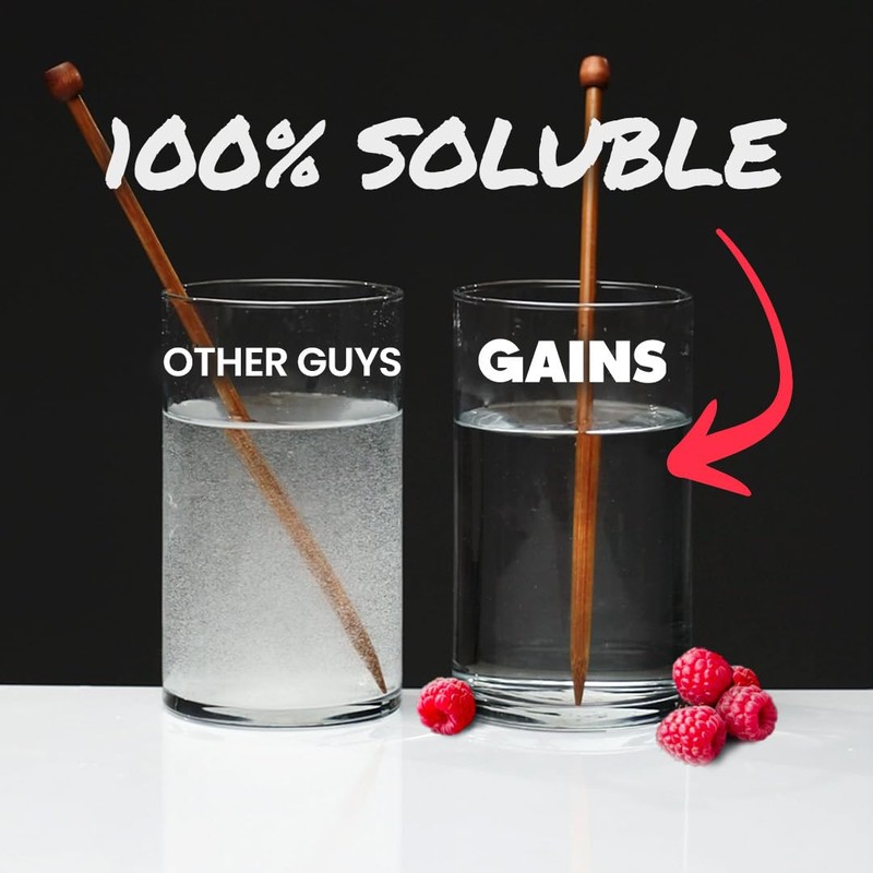 Gains in Bulk Instantized Creatine Monohydrate for Women and Men,