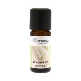 SENSOLI Lemongrass Essential Oil 10ml - Pure and Natural Essential Oil for Aromatherapy and Diffusers