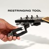 1 Pcs Black Guitar String Winder Cutter and Bridge Pin